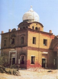 Gurudwara Chota Nankiana, Nanak Jagir at Satghara, Distt Okara