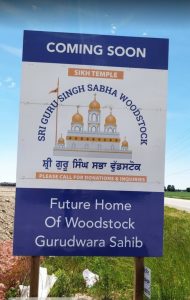 Gurudwara Sri Guru Singh Sabha Woodstock